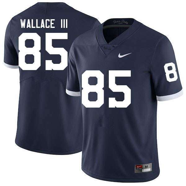 Men #85 Harrison Wallace III Penn State Nittany Lions College Football Jerseys Sale-Retro - Click Image to Close
